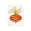 2011 First-Class Forever Stamp - Holiday Baubles: Green and Red Wavy Line Ornament (Ashton Potter)